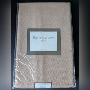 Basketweave Easy Care Tablecloth